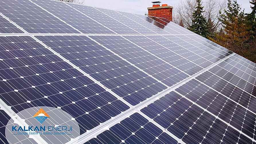 Solar Güneş Paneli Sistemi Ev İçin Elektrik